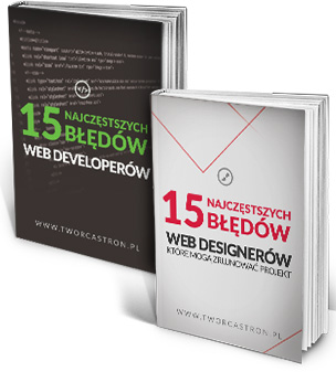 Darmowy ebook - 15 Najczęstszych Błędów Web Designerów i Web Developerów