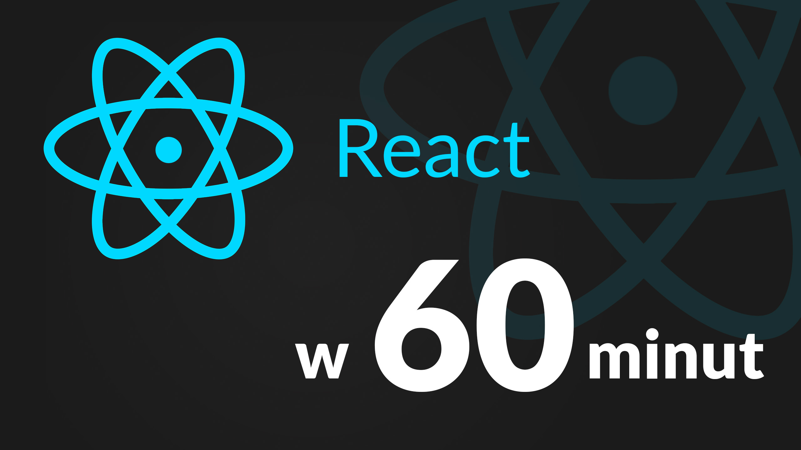 React w 60 minut